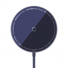 Бездротовий зарядний пристрій Baseus Simple Mini3 Magnetic Wireless Charger 15W Dusty Purple