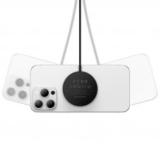 Бездротовий зарядний пристрій BOROFONE BQ41 Glory 3-in-1 magnetic wireless fast charging Black (6941991125553)