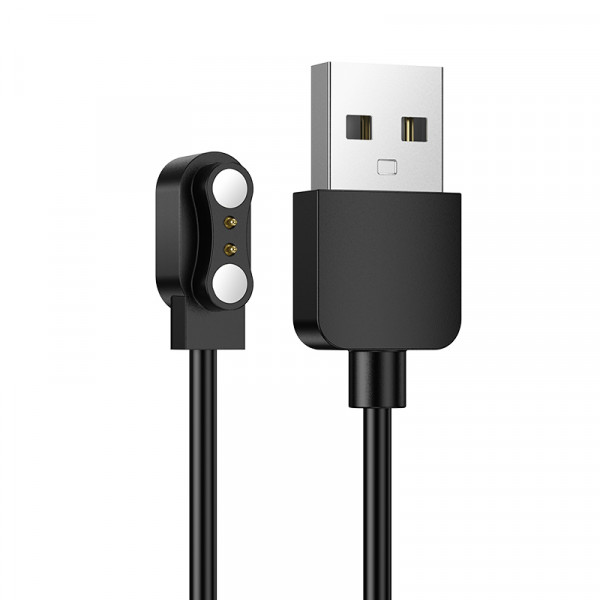 Бездротовий зарядний пристрій для смарт-годинника HOCO Y32 Smart sports watch charging cable Black (6942007659079)