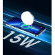 Бездротовий зарядний пристрій REMAX Jinga Series 15W Magnetic Wireless Fast Charger RP-W58 White (6954851211433)