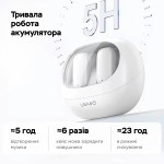 Bluetooth стерео гарнитура Usams US-TD22 TWS Earbuds - TD Series BT5.3 білий