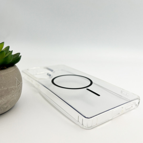 Чохол Cosmic Acrylic Thin Magnetic for Samsung Galaxy S25 Ultra Black (AcColMagiSS25PUBlack)