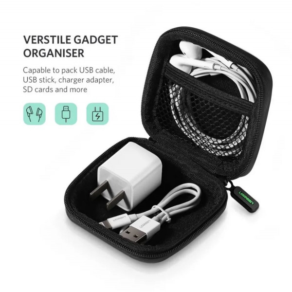 Чохол для навушників UGREEN LP128 Headset Storage Bag (Black) (UGR-40816)