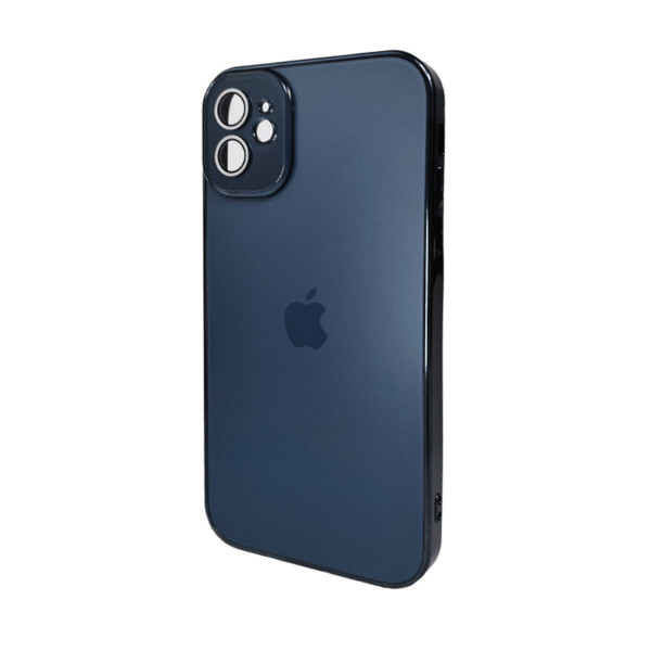 Чохол для смартфона AG Glass Sapphire Frame MagSafe Logo for Apple iPhone 11 Sea Blue