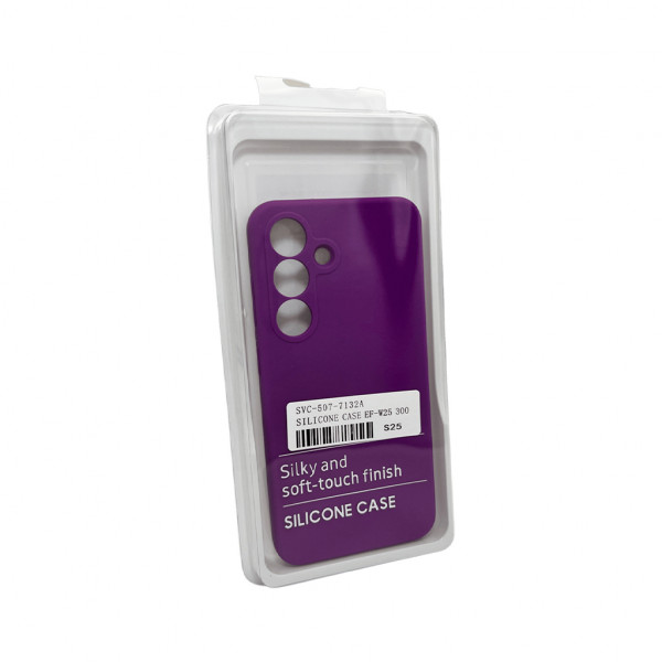 Чохол для смартфона Cosmic Silicone Case AA for Samsung Galaxy S25 Purple (CosSilSAS25Purple)