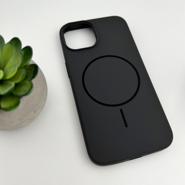Чохол для смартфона Cosmic Silicone Case Magnetic for Apple iPhone 11 15,Dark Grey (SilMag11-15)