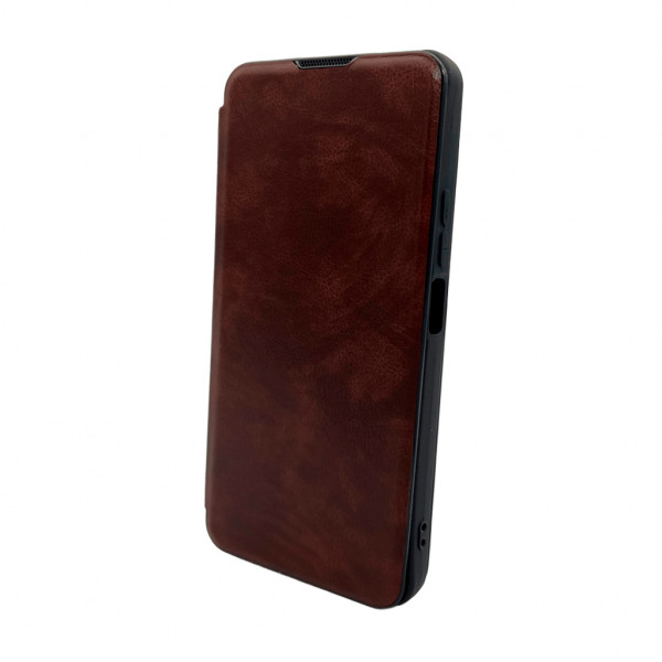 Чохол для смартфона Leather Premium for Xiaomi Redmi Note 14 4G (Europe version) Red (LPRRmNt14Red)