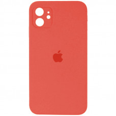 Чохол для смартфона Silicone Full Case AA Camera Protect for Apple iPhone 11 18,Peach