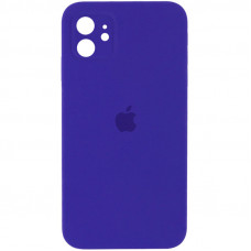 Чохол для смартфона Silicone Full Case AA Camera Protect for Apple iPhone 11 22,Dark Purple