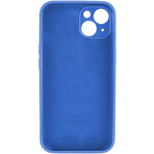 Чохол для смартфона Silicone Full Case AA Camera Protect for Apple iPhone 13 3,Royal Блакитний