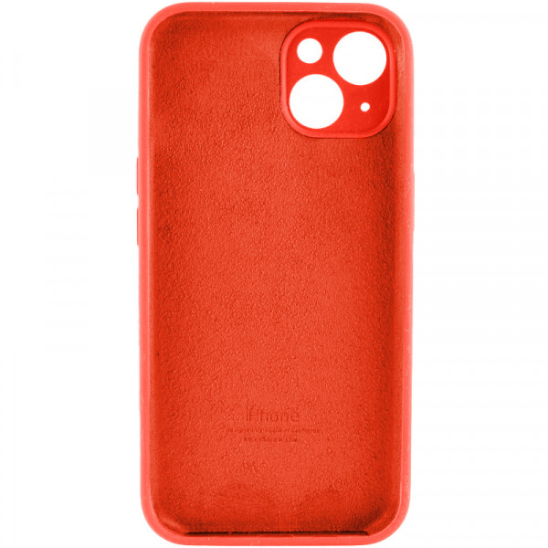 Чохол для смартфона Silicone Full Case AA Camera Protect for Apple iPhone 15 11,Червоний