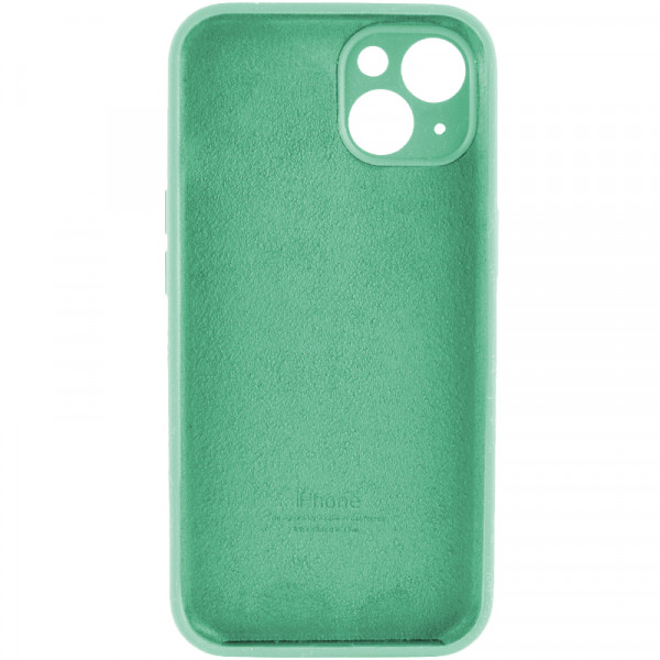 Чохол для смартфона Silicone Full Case AA Camera Protect for Apple iPhone 15 30,Spearmint