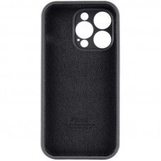 Чохол для смартфона Silicone Full Case AA Camera Protect for Apple iPhone 15 Pro 14,Чорний
