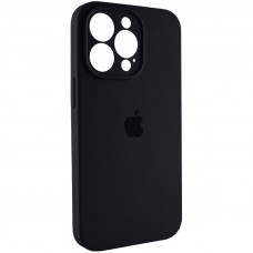 Чохол для смартфона Silicone Full Case AA Camera Protect for Apple iPhone 15 Pro 14,Чорний