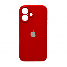 Чохол для смартфона Silicone Full Case AA Camera Protect for Apple iPhone 16 21,Rose Red