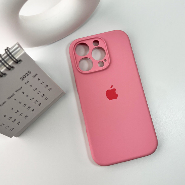 Чохол для смартфона Silicone Full Case AA Camera Protect for Apple iPhone 16 Pro 6,Light Pink
