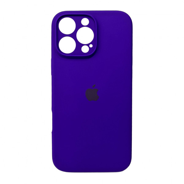 Чохол для смартфона Silicone Full Case AA Camera Protect for Apple iPhone 16 Pro Max 22,Dark Purple