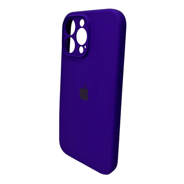 Чохол для смартфона Silicone Full Case AA Camera Protect for Apple iPhone 16 Pro Max 22,Dark Purple