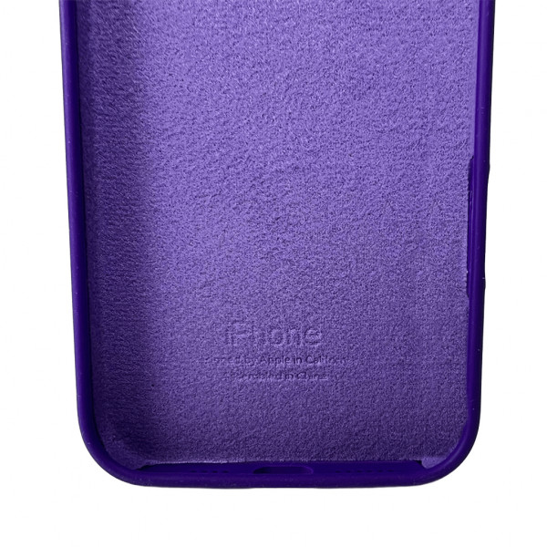 Чохол для смартфона Silicone Full Case AA Camera Protect for Apple iPhone 16 Pro Max 22,Dark Purple