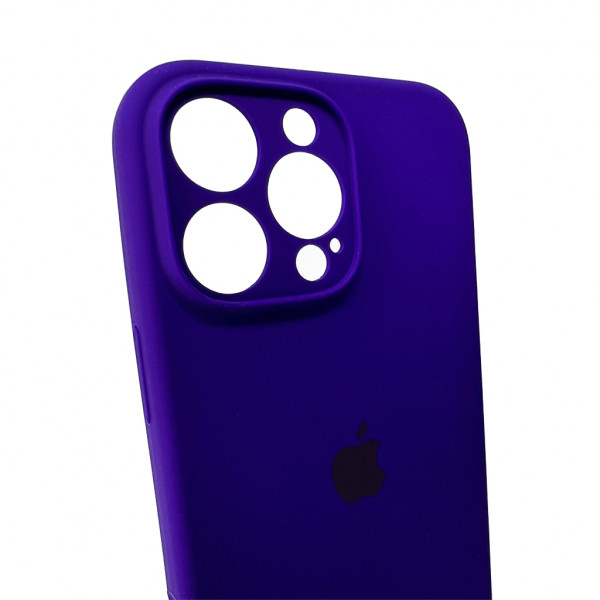 Чохол для смартфона Silicone Full Case AA Camera Protect for Apple iPhone 16 Pro Max 22,Dark Purple