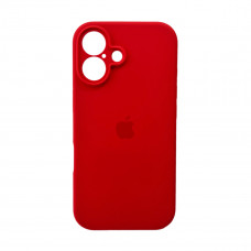 Чохол для смартфона Silicone Full Case AA Camera Protect for Apple iPhone 16 Pro Max 43,Berry Червоний