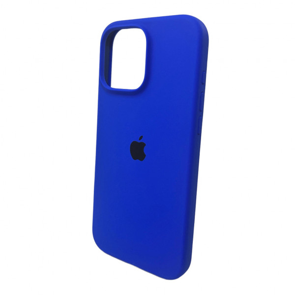 Чохол для смартфона Silicone Full Case AA Open Cam for Apple iPhone 16 Pro 45,Shiny Блакитний