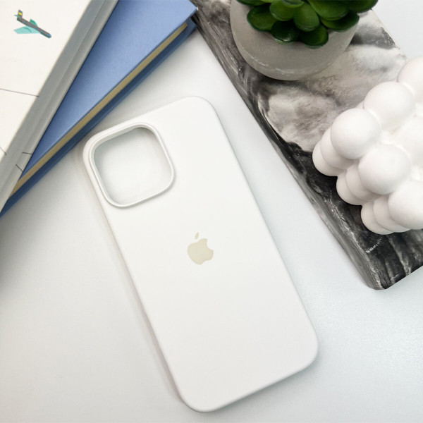 Чохол для смартфона Silicone Full Case AA Open Cam for Apple iPhone 16 Pro 8,Білий