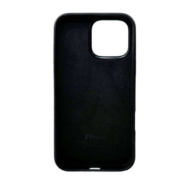 Чохол для смартфона Silicone Full Case AA Open Cam for Apple iPhone 16 Pro Max 14,Чорний