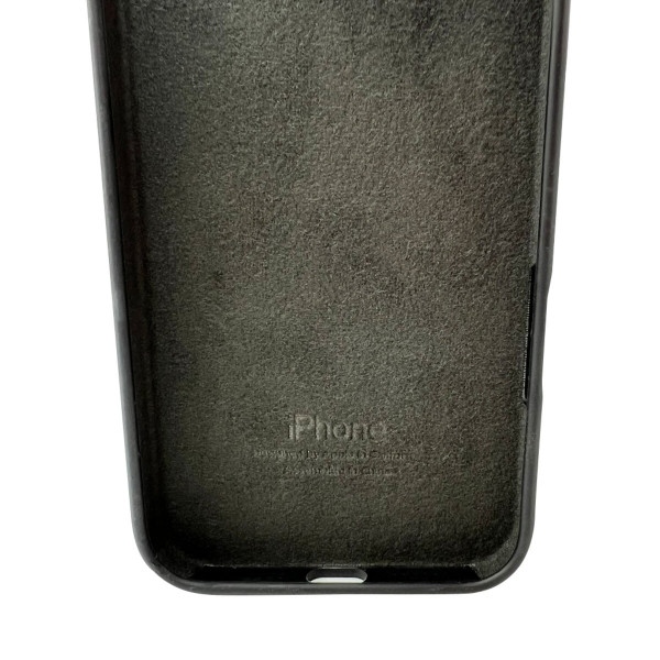 Чохол для смартфона Silicone Full Case AA Open Cam for Apple iPhone 16 Pro Max 14,Чорний