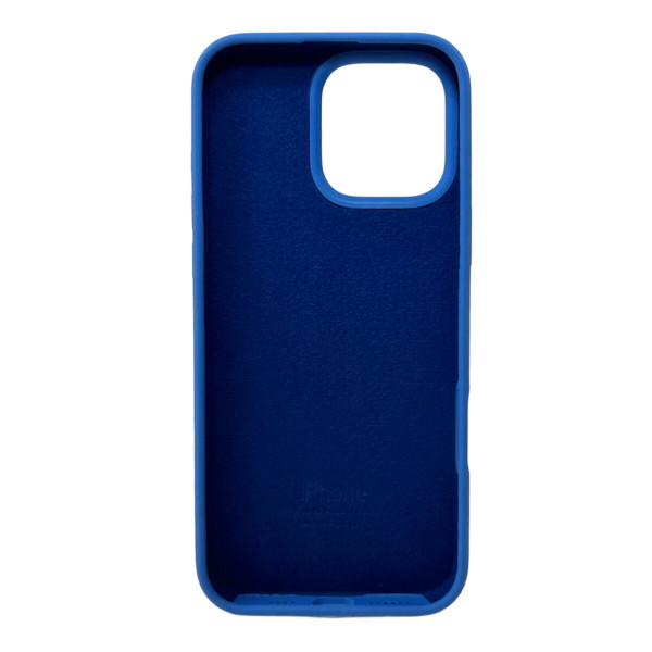 Чохол для смартфона Silicone Full Case AA Open Cam for Apple iPhone 16 Pro Max 3,Royal Блакитний