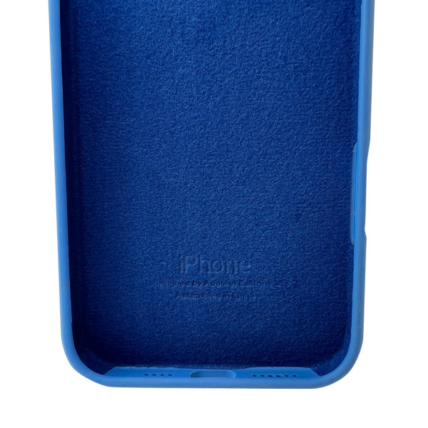Чохол для смартфона Silicone Full Case AA Open Cam for Apple iPhone 16 Pro Max 3,Royal Блакитний