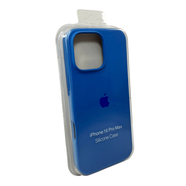 Чохол для смартфона Silicone Full Case AA Open Cam for Apple iPhone 16 Pro Max 3,Royal Блакитний