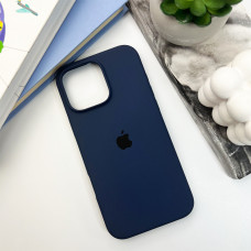Чохол для смартфона Silicone Full Case AA Open Cam for Apple iPhone 16 Pro Max 7,Dark Блакитний