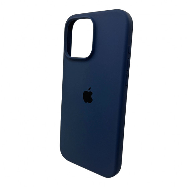 Чохол для смартфона Silicone Full Case AA Open Cam for Apple iPhone 16 Pro Max 7,Dark Блакитний