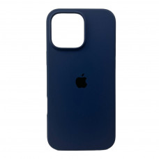 Чохол для смартфона Silicone Full Case AA Open Cam for Apple iPhone 16 Pro Max 7,Dark Блакитний