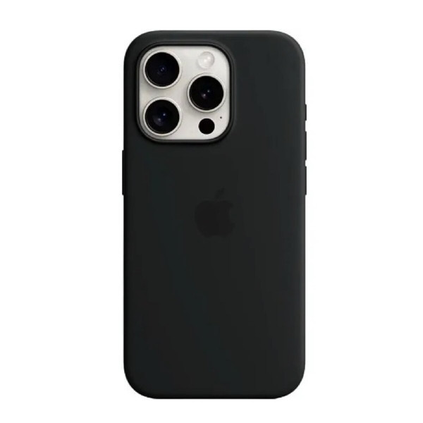 Чохол для смартфона Silicone Full Case AAA MagSafe IC for iPhone 15 Pro Max Чорний
