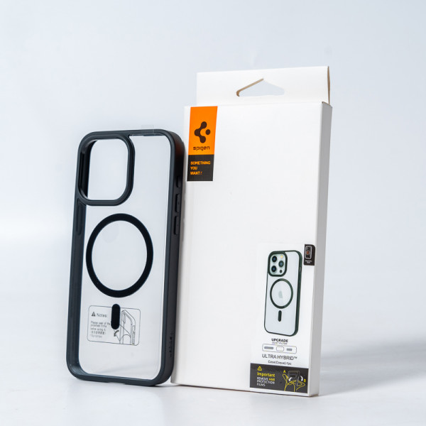 Чохол для смартфона Spigen AAA Magnetic Color for Apple iPhone 15 Pro Чорний