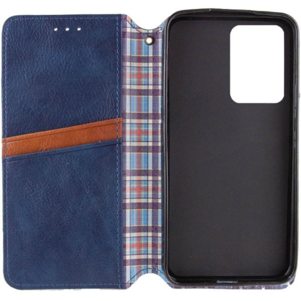 Чохол-книжка для смартфона Rubic Leather for Xiaomi Червонийmi 13C 4G/POCO С65 Блакитний