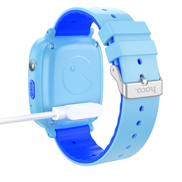 Дитячий cмарт-годинник Hoco Y100 children watch with call function Блакитний