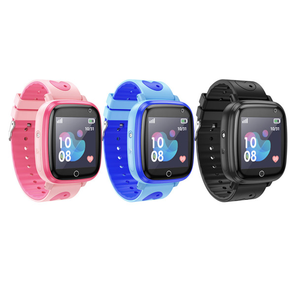 Дитячий cмарт-годинник Hoco Y100 children watch with call function Блакитний