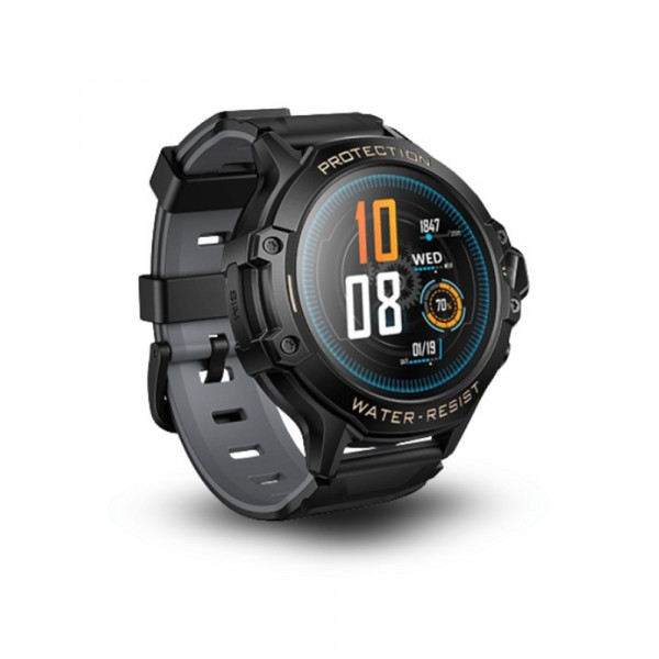 Дитячий смарт-годинник HOCO Y107 4G 32mm. 700 mAh. IP54. children phone watch black (6942007666053)