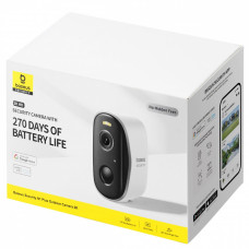 Додаткова IP-камера відеоспостереження Baseus Security N1 Plus Outdoor Camera 2K White (S0TZ002130)