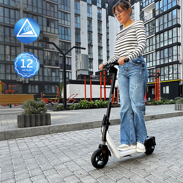 Електросамокат OKAI Zippy ES50С 8" 250W/500W, 5.2Ah, 20 km, 25 km/h, 10°, 13.5 kg