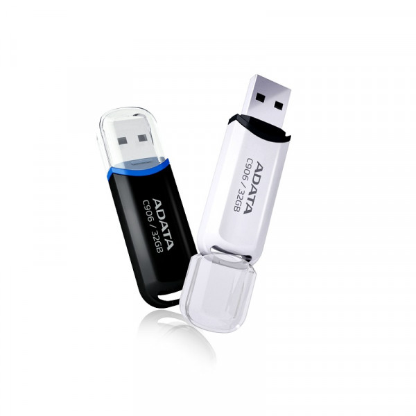 Флеш-накопичувач ADATA USB 2.0 C906 32Gb White (AC906-32G-RWH)