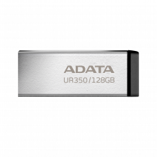 Флеш-накопичувач ADATA USB 3.2 UR 350 128Gb Silver/Black (UR350-128G-RSR/BK)