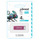 Флеш-накопичувач Wibrand USB 2.0 Chameleon 4Gb Pink (WI2.0/CH4U6P)