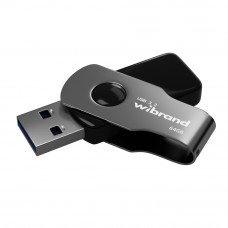 Флеш-накопичувач Wibrand USB 3.2 Gen1 Lizard 64GB Black (WI3.2/LI64P9B)