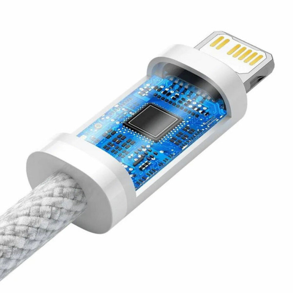 Кабель Baseus Dynamic Series Fast Charging Data Cable Type-C to iP 20W 1m Білий