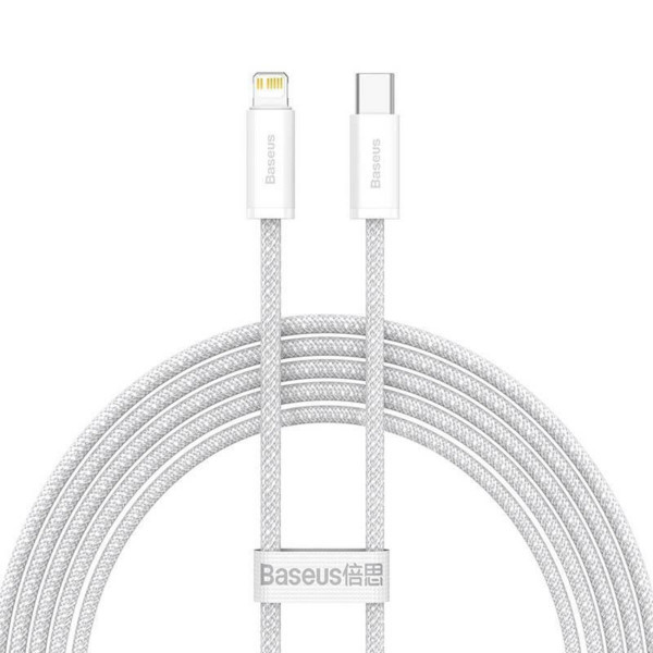 Кабель Baseus Dynamic Series Fast Charging Data Cable Type-C to iP 20W 1m Білий