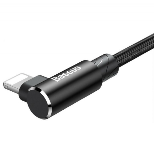 Кабель Baseus MVP Elbow Type Cable USB For IP 2A 1m Чорний